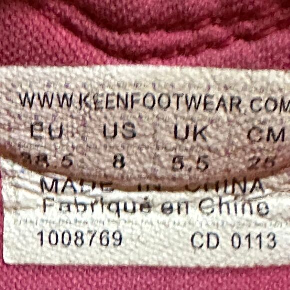 Keen Clearwater CNX Raspberry sandal size 8 - Picture 5 of 5